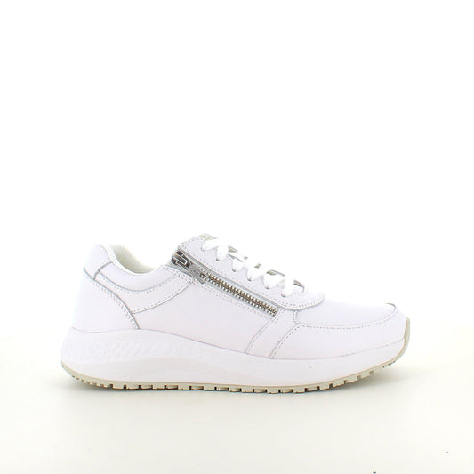 Zigga Zehra sneaker från Green Comfort – vit komfortsko i anilinskinn
