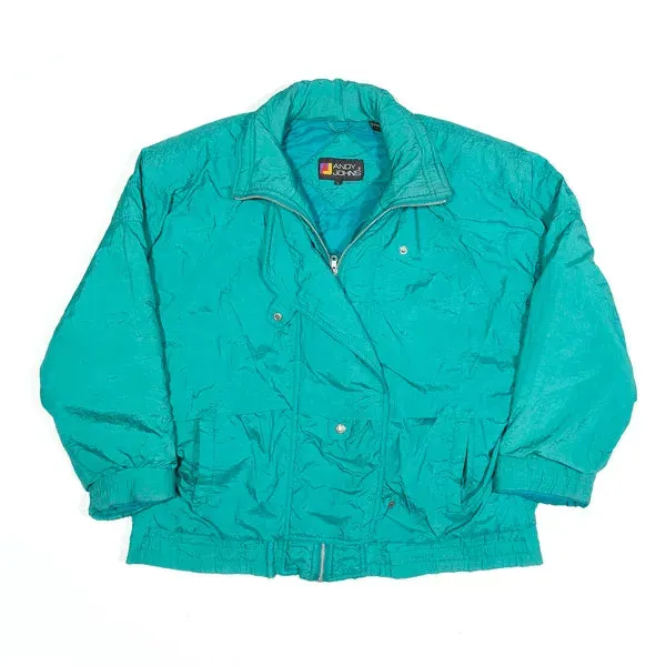 ANDY JOHNS Insulated Shell Jacket Blue Mens L