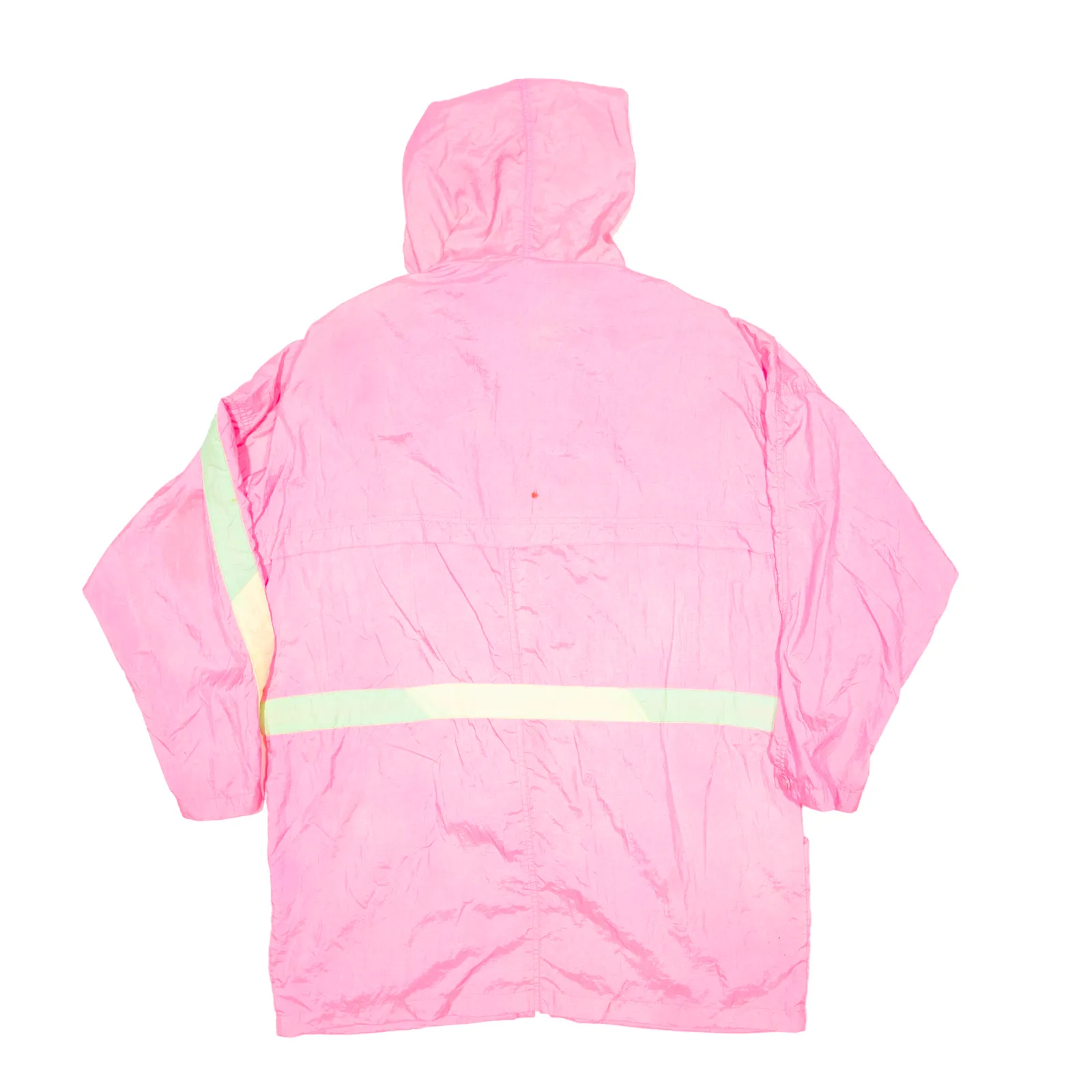 ANDY JOHNS Windbreaker Jacket Pink Nylon 90s Womens L
