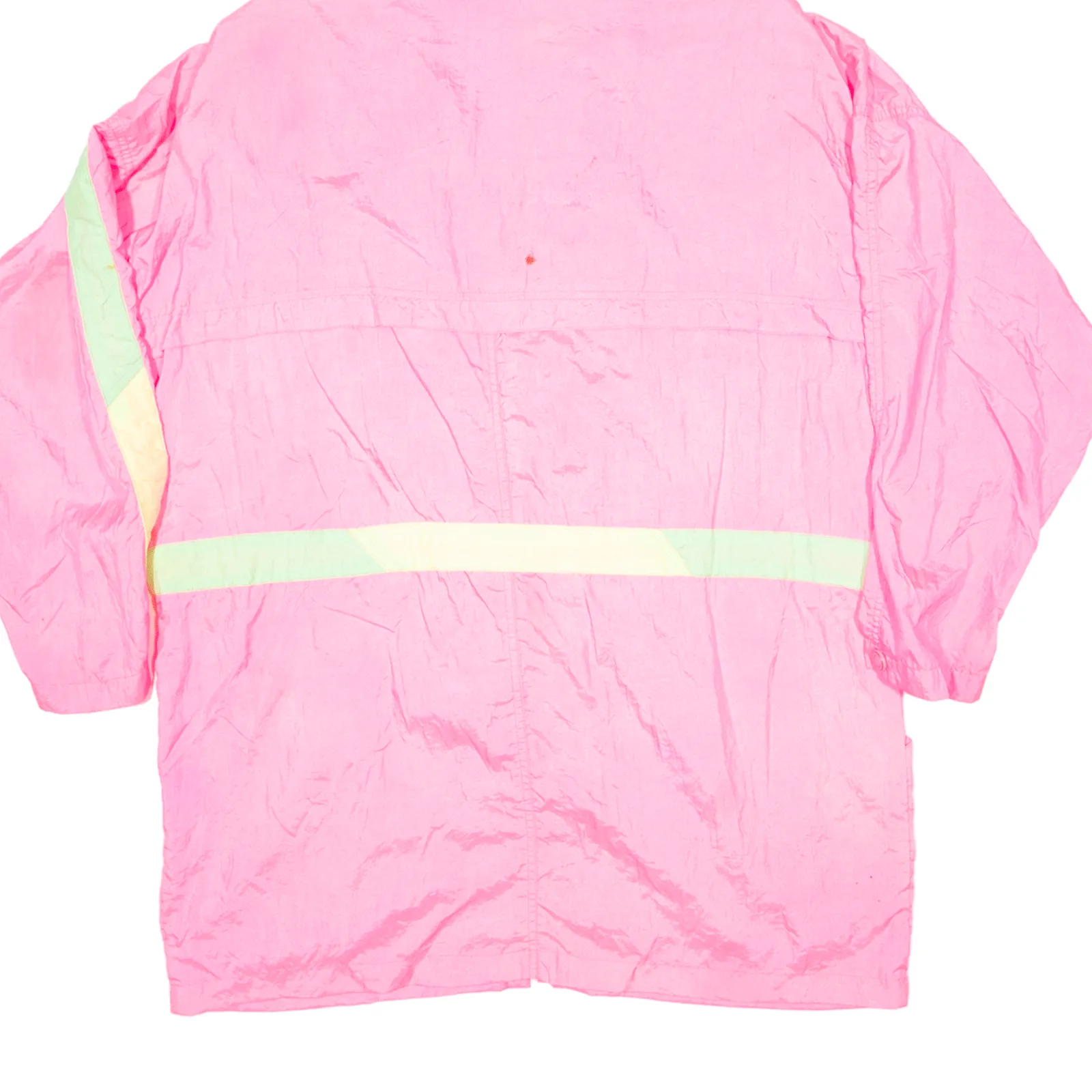 ANDY JOHNS Windbreaker Jacket Pink Nylon 90s Womens L