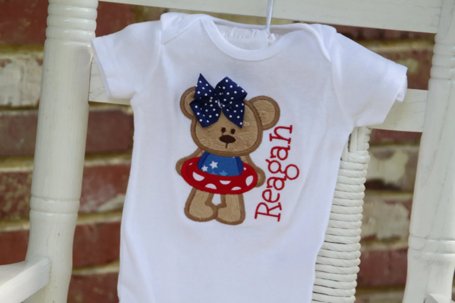 Baby Girl 4th of July Outfit - Summertime Sweetie