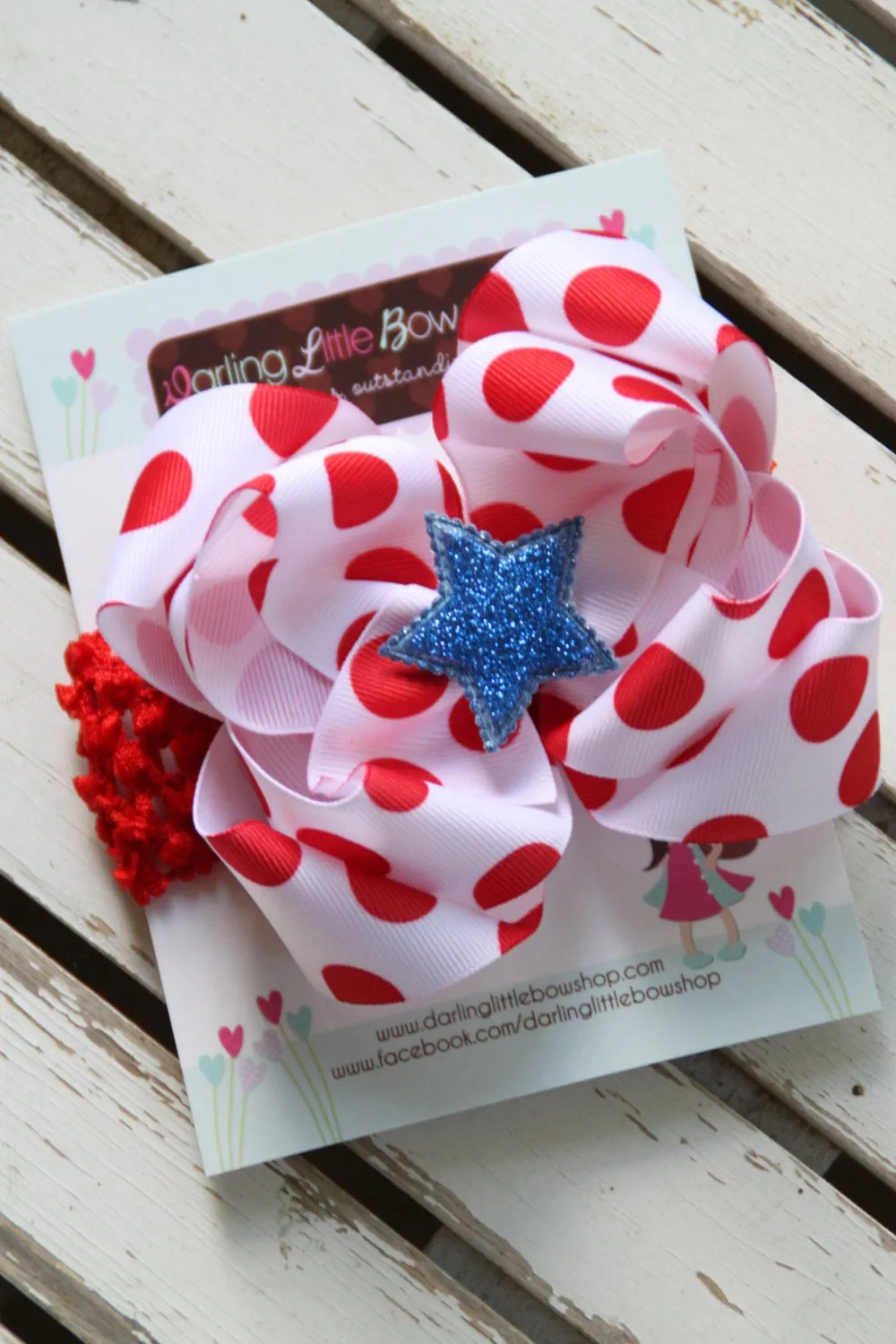 Baby Girl 4th of July Outfit - Summertime Sweetie