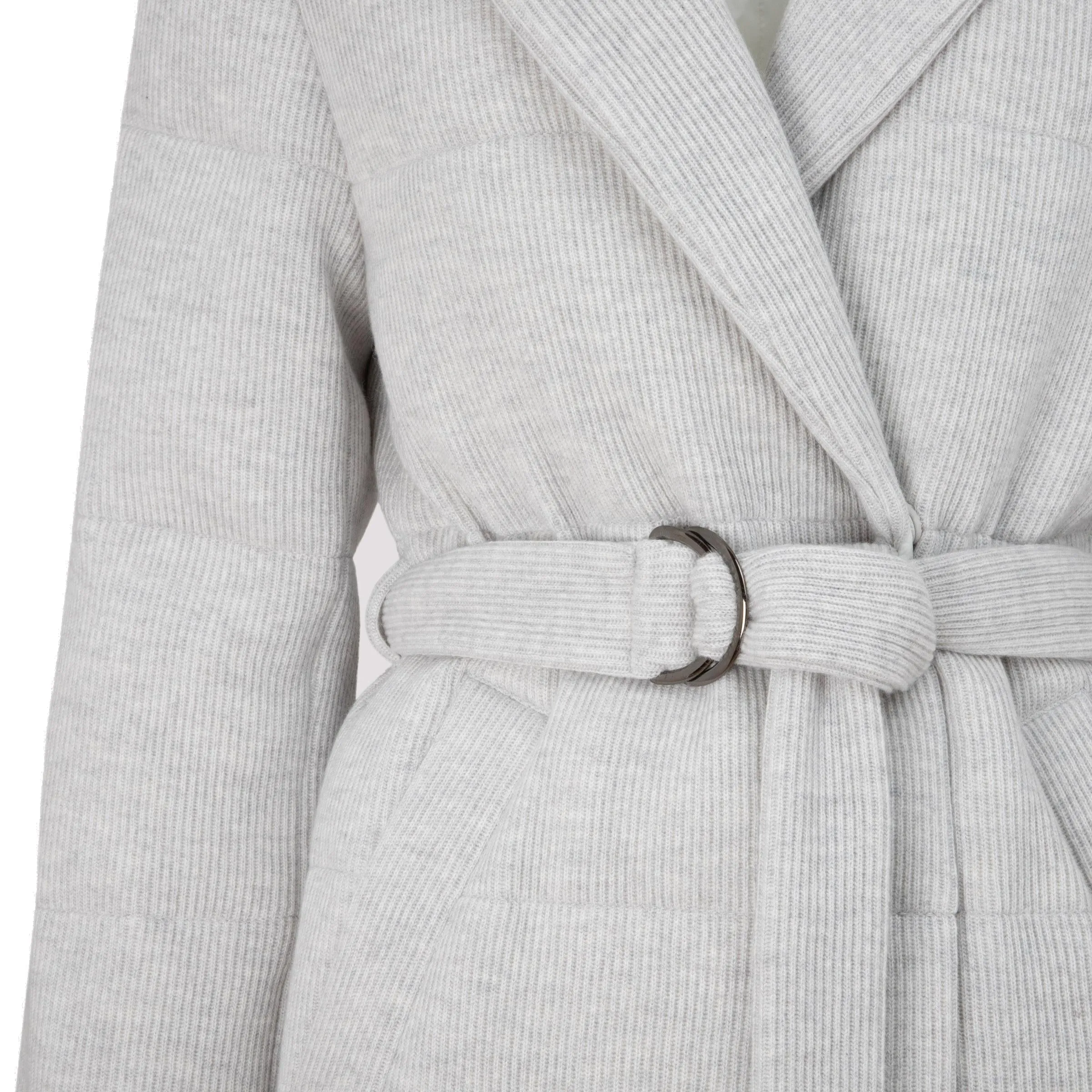 Brunello Cucinelli Belted Padded Coat