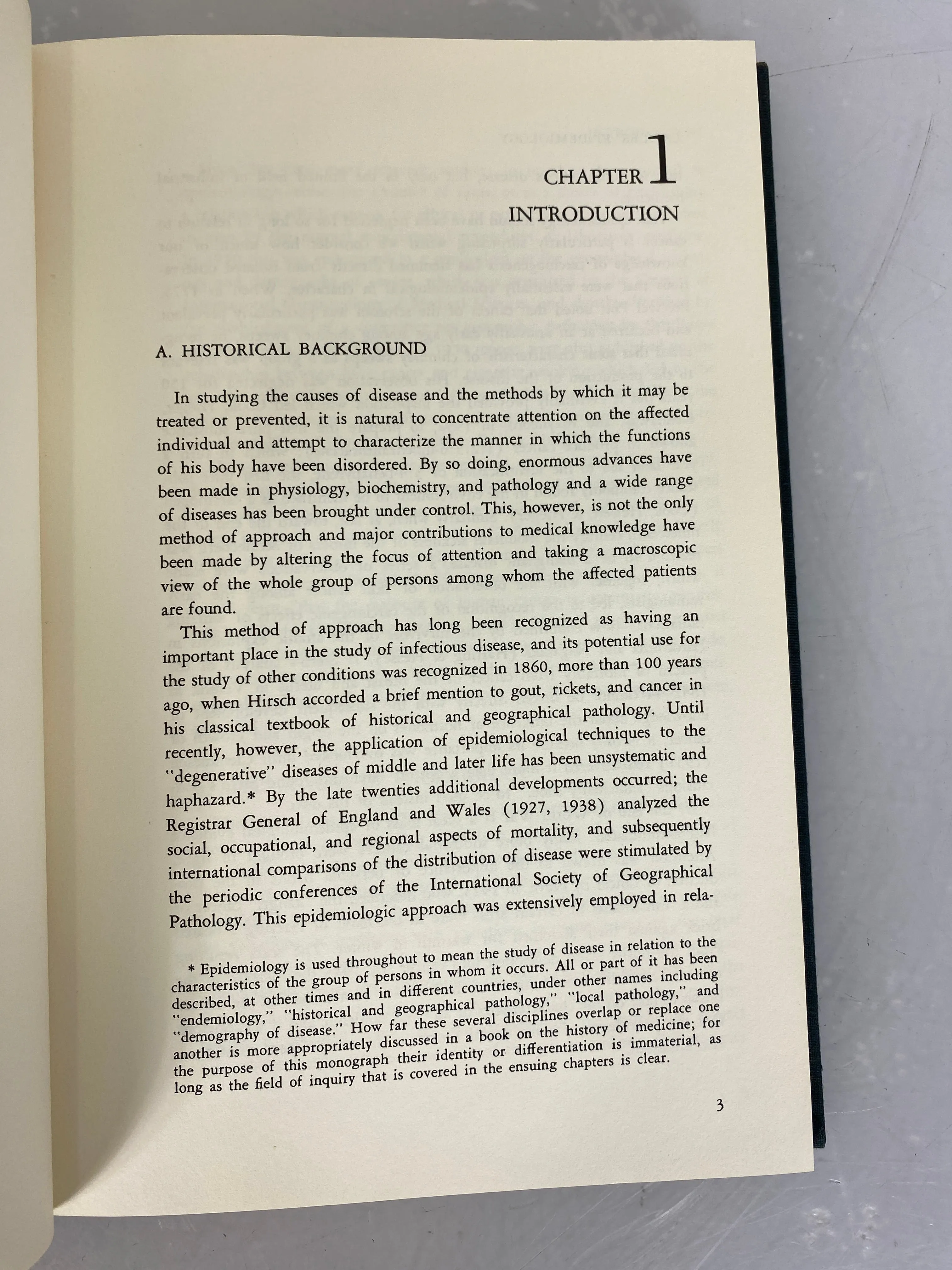 Cancer Epidemiology Methods of Study by Lilienfeld Pedersen and Dowd 1967 HC DJ