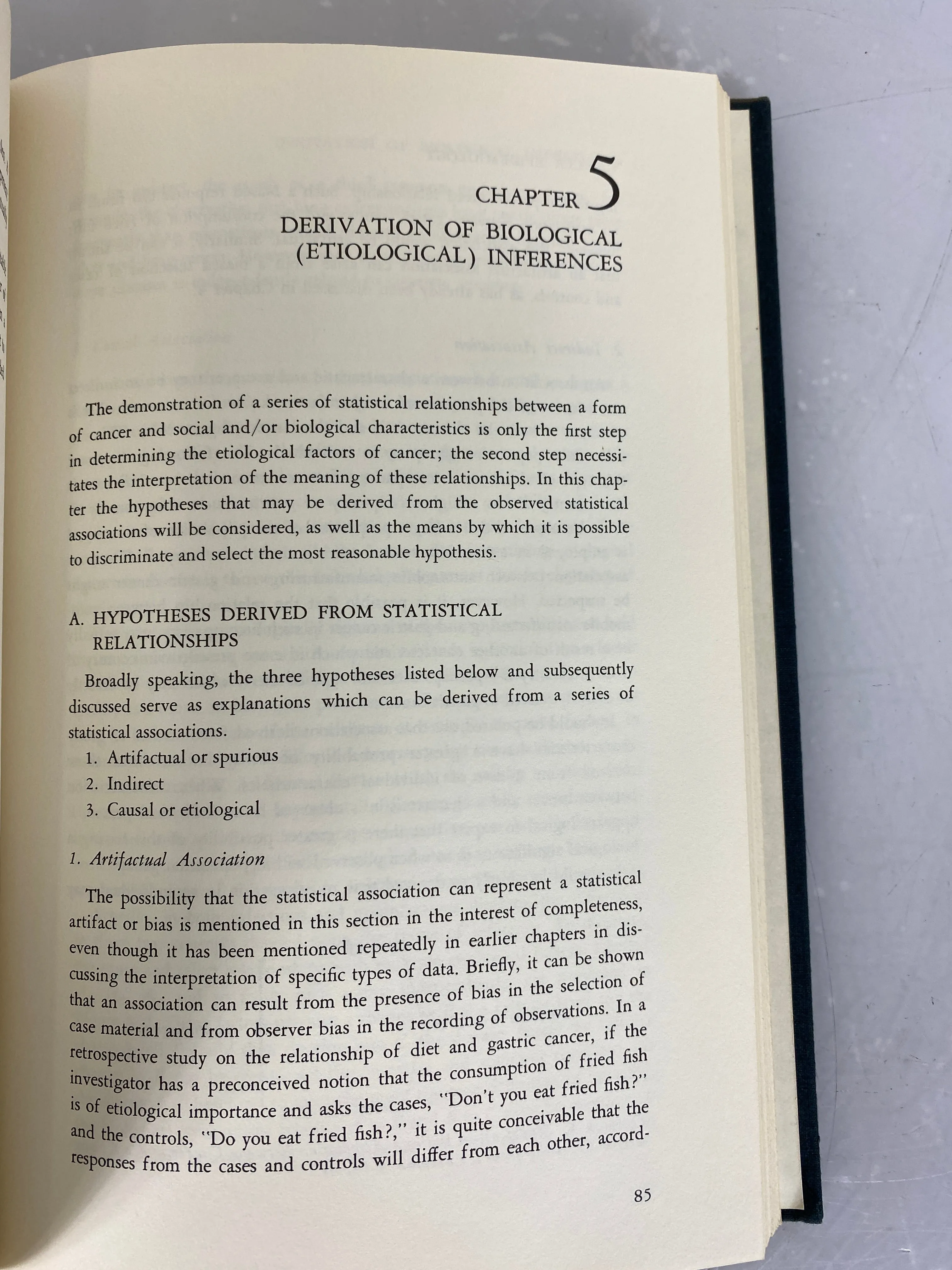 Cancer Epidemiology Methods of Study by Lilienfeld Pedersen and Dowd 1967 HC DJ