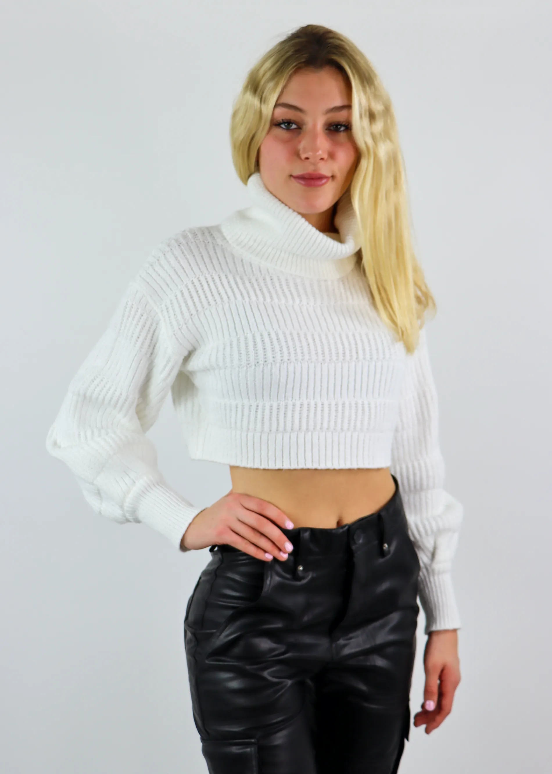 Do It Right Sweater ★ White