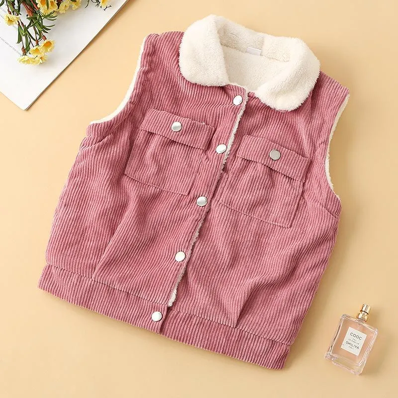 Extra Thick Gilet for Toddler Girl