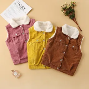 Extra Thick Gilet for Toddler Girl