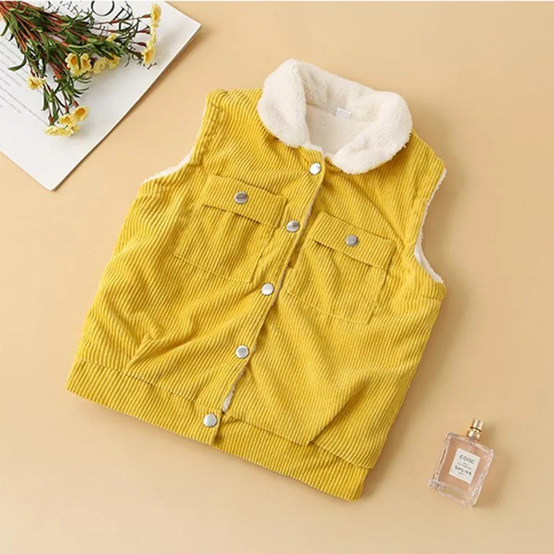 Extra Thick Gilet for Toddler Girl
