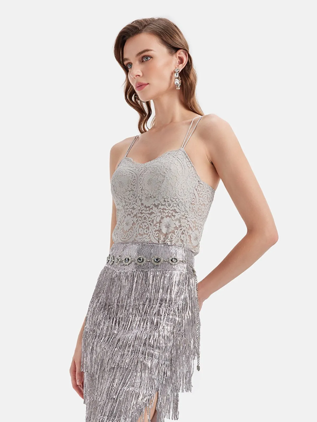 French Lace Stretch Camisole