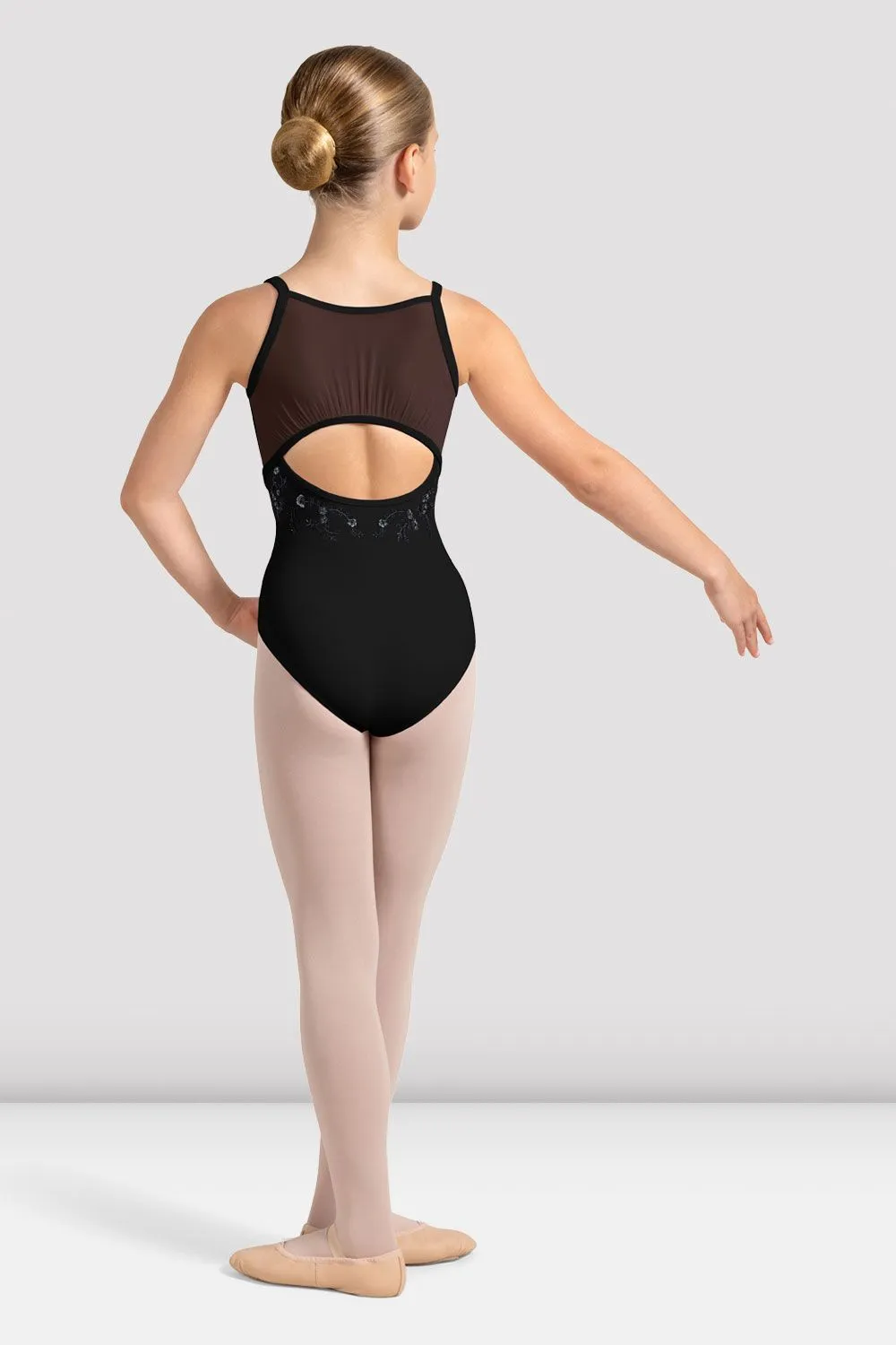 Girls Violet Camisole Leotard