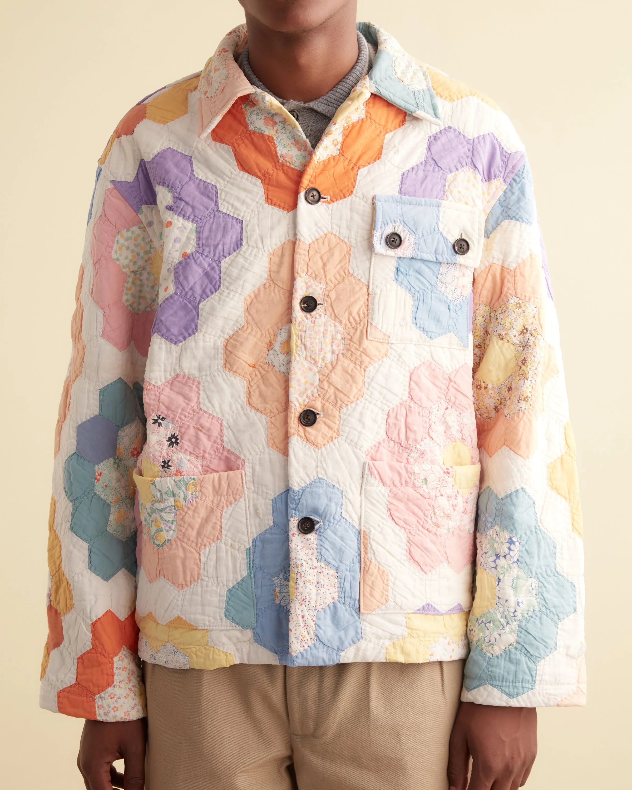 Hexagonal Floret Jacket - M/L