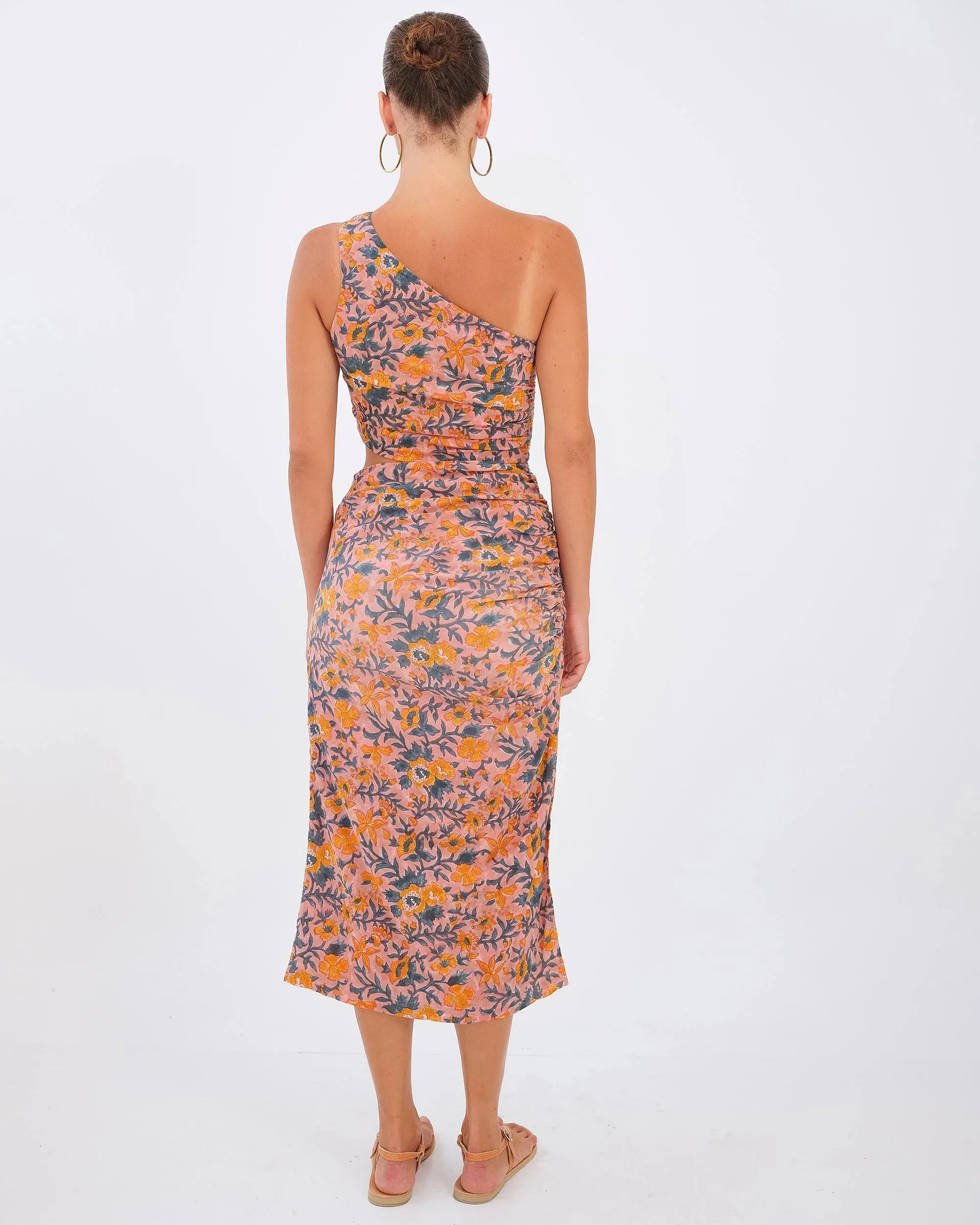 katya one shoulder dress