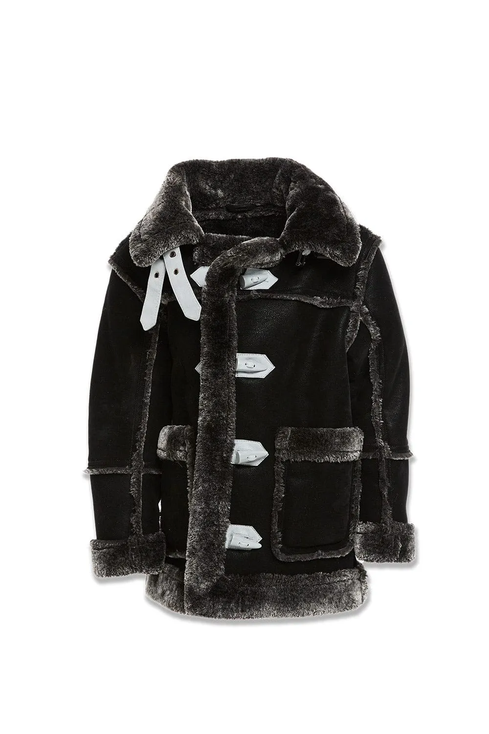Kids Denali Shearling Jacket (Atmosphere Grey)