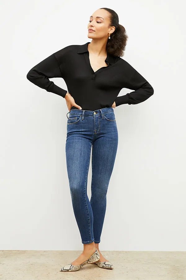 Leo Pullover - Silk Jersey :: Black