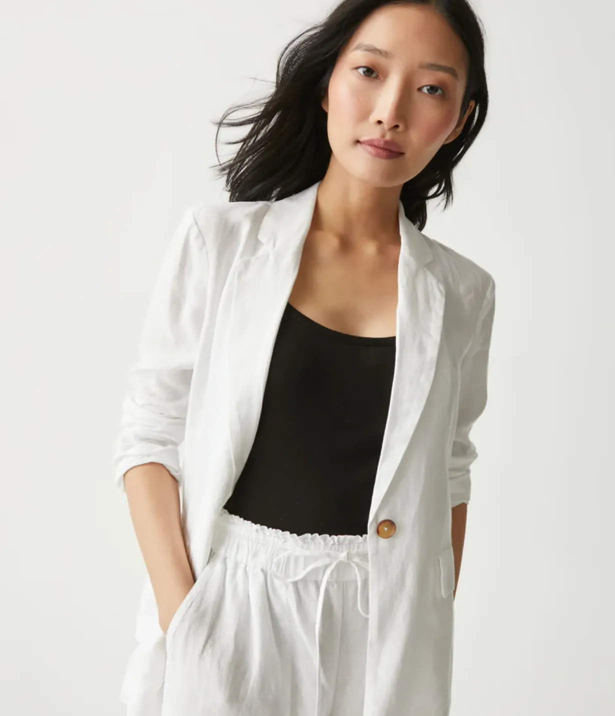 Lottie Linen Blazer