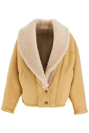 shearling margot jacket GWP01883 P001673 LARK
