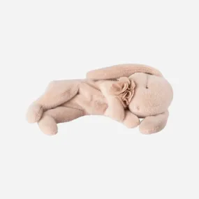 Sleeping Bunny Plush, Small - Powder