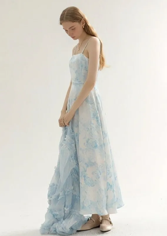 TULLE DRESS AND LONG CAMISOLE SET