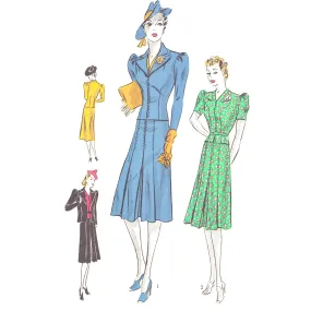 Vintage 1930s Pattern – Women's Three-piece Suit - 36” (91.4cm)