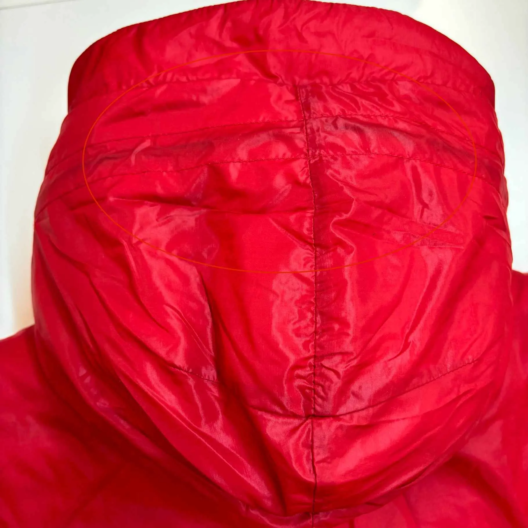 Women's Camp Hoody Down Jacket Red Size S