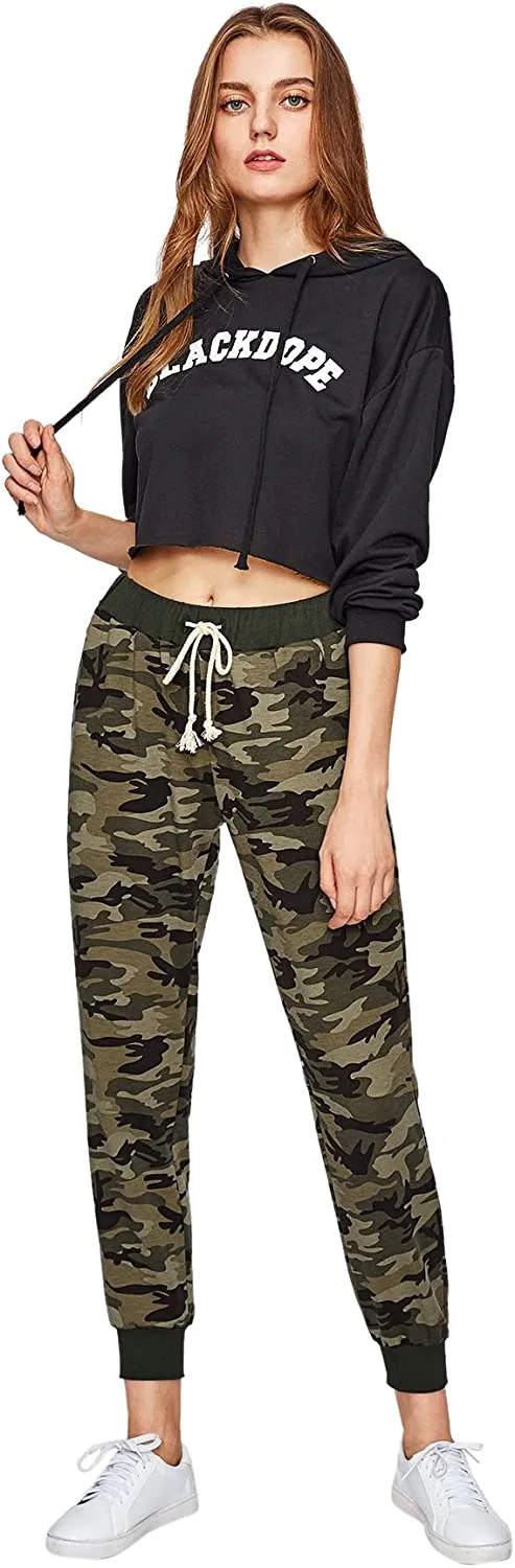 Women's Elastic Waist Sweatpants