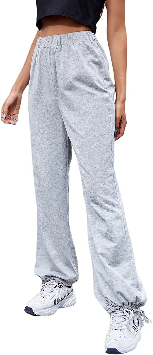 Women's Elastic Waist Sweatpants