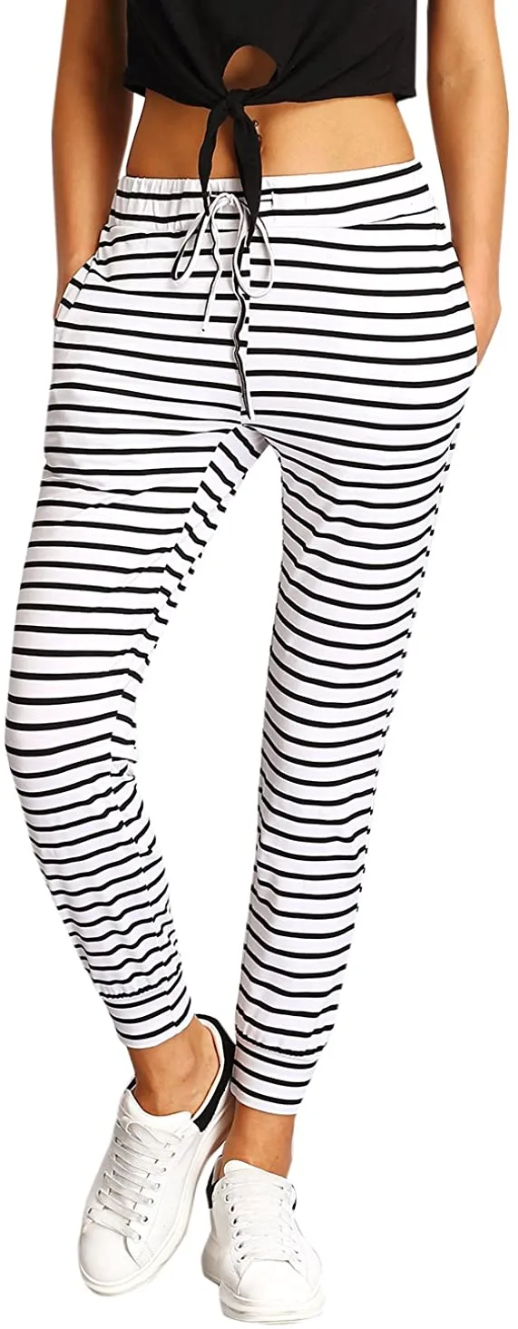 Women's Elastic Waist Sweatpants