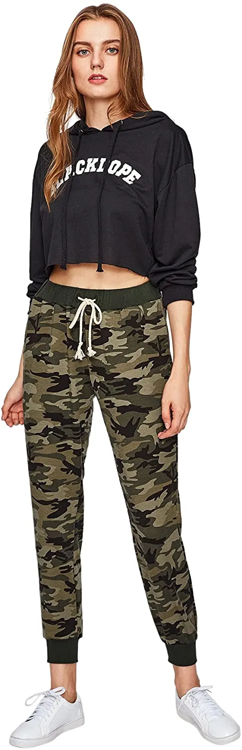 Women's Elastic Waist Sweatpants
