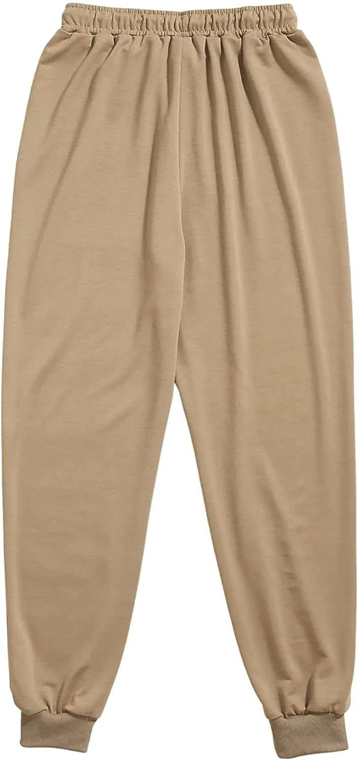 Women's Elastic Waist Sweatpants