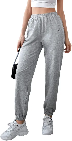 Women's Elastic Waist Sweatpants