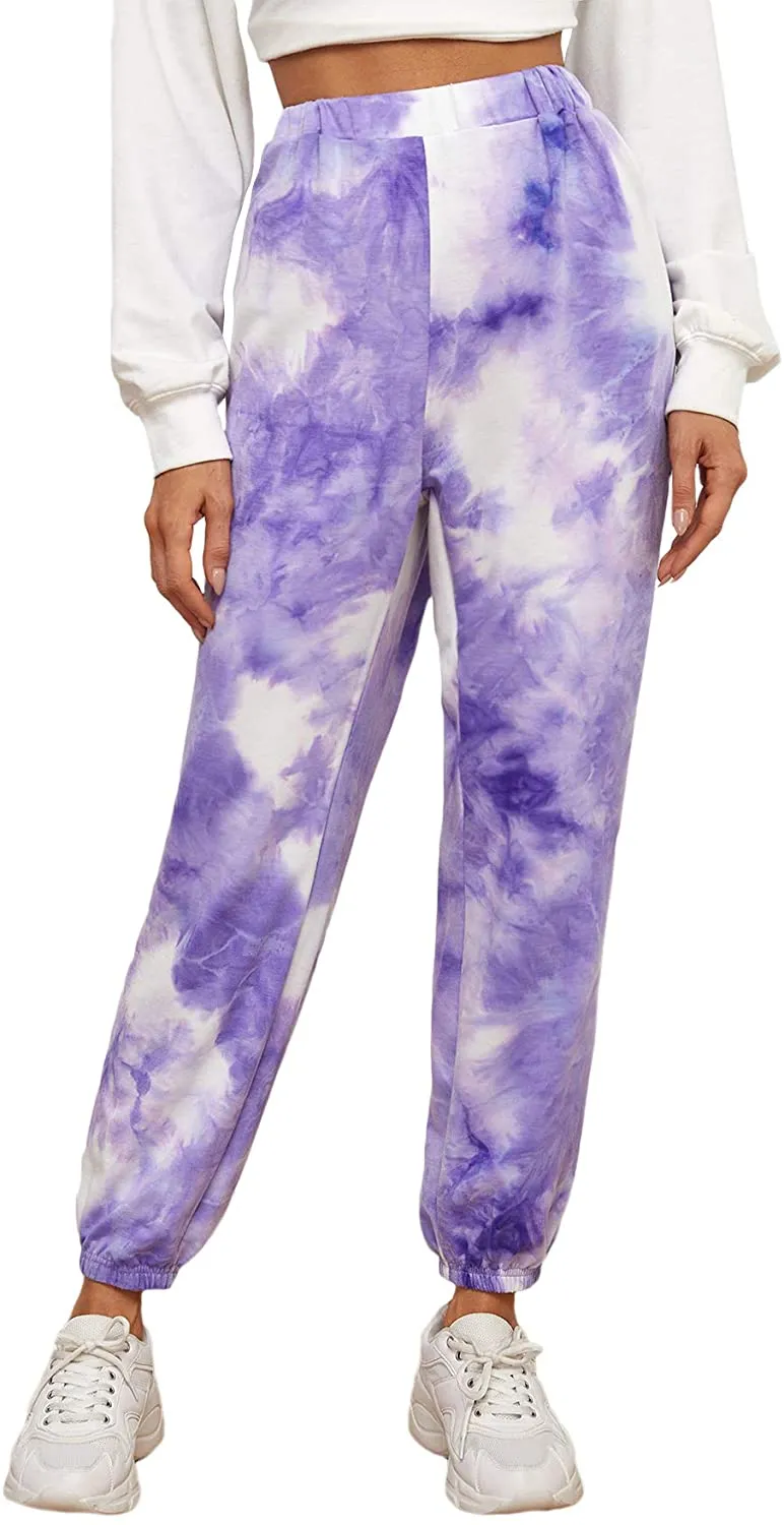 Women's Elastic Waist Sweatpants