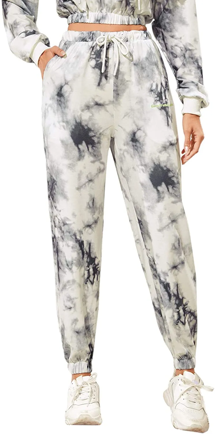 Women's Elastic Waist Sweatpants