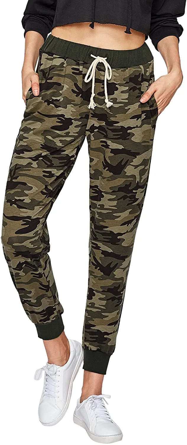 Women's Elastic Waist Sweatpants