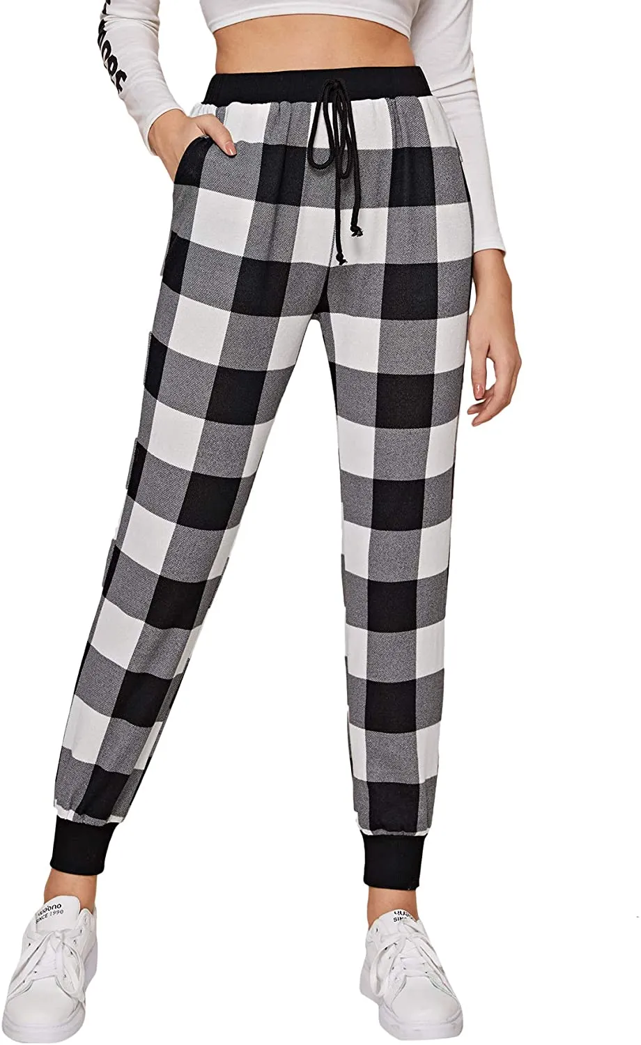 Women's Elastic Waist Sweatpants