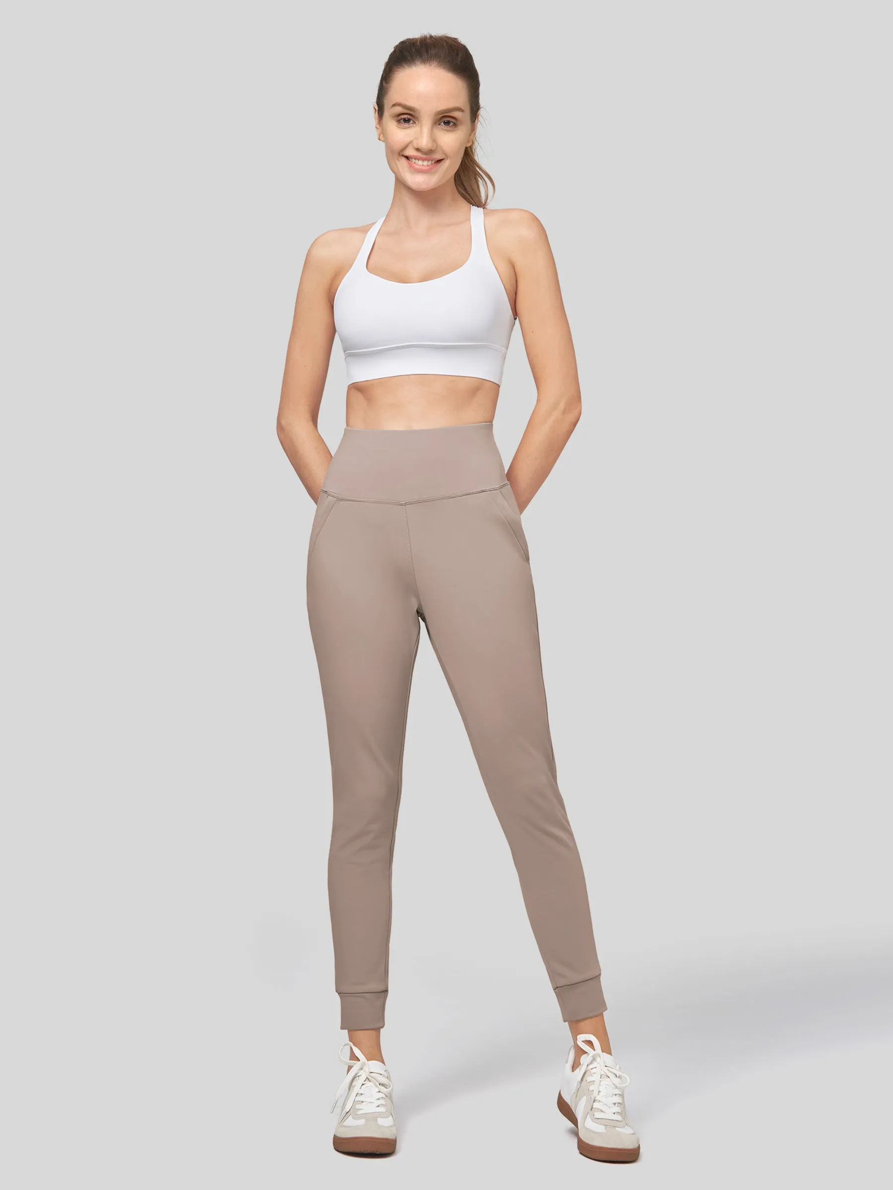 Women's High-Rise Fleece Slim-Fit Jogger