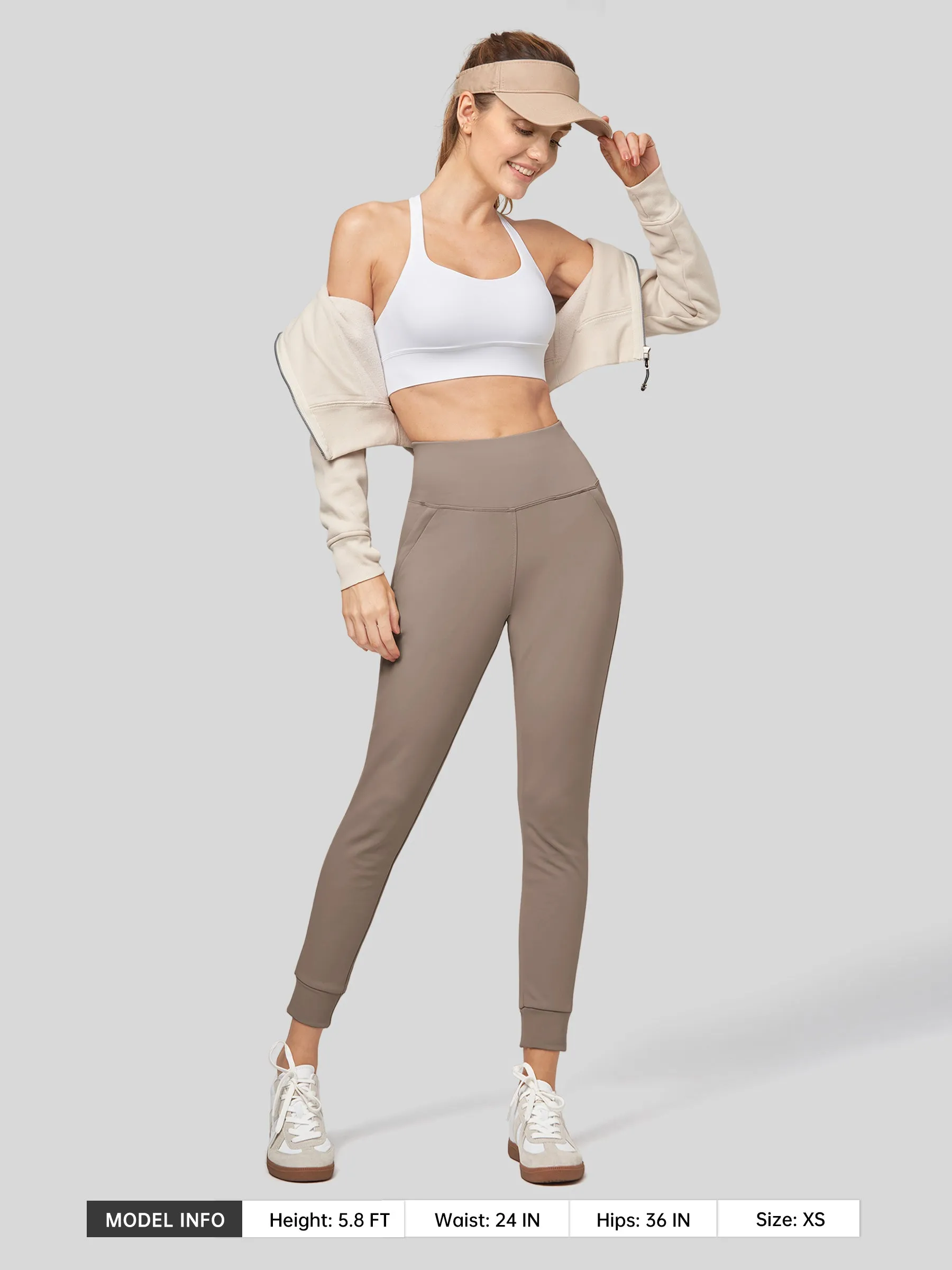 Women's High-Rise Fleece Slim-Fit Jogger