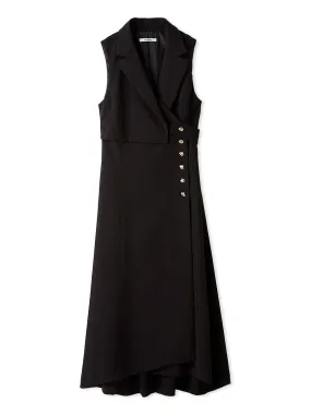 Wrap Tailored Jumper Skirt